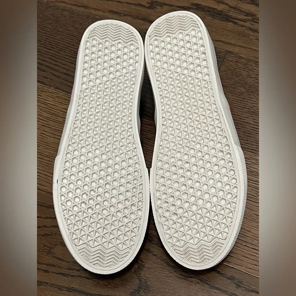 Mini Boden Printed Low Top Sneakers (Size 38)